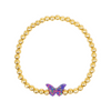 Opalite Butterfly Stretch Bracelet
