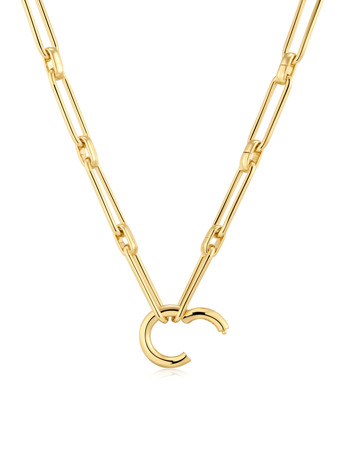 Callie Paperclip Chain Necklace