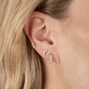 Kelly Climber Stud Earrings 14K
