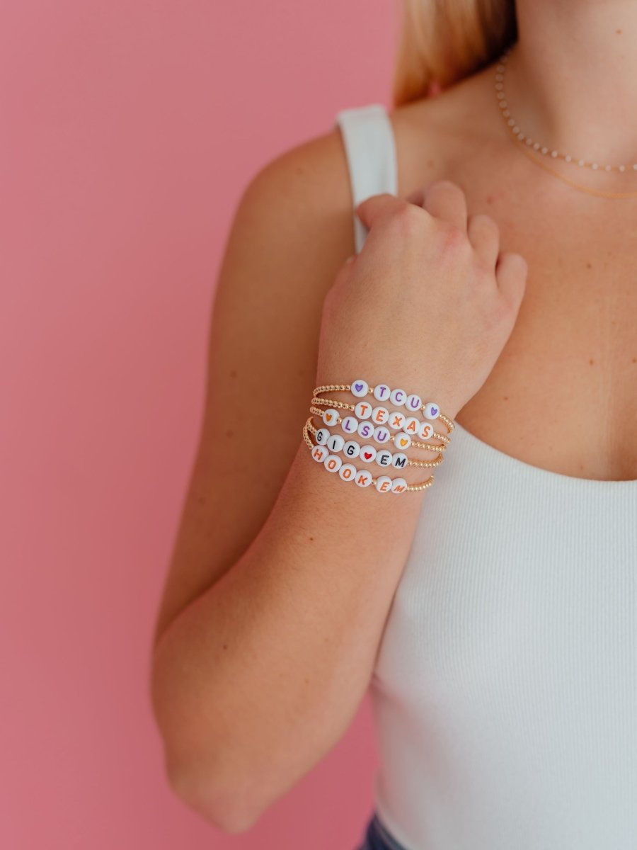 Custom Name Everyday Stretch Bracelet