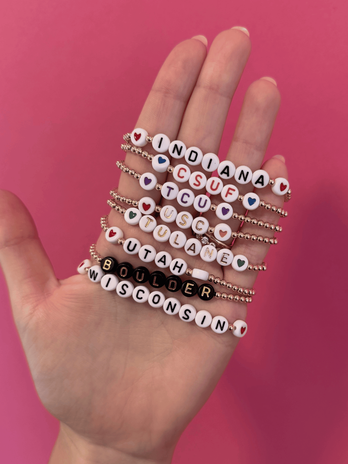 Custom Name Everyday Stretch Bracelet