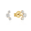Constellation Lab Diamond Stud Earrings 14K