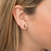 Kid Cowboy Boot Stud Earrings 9K