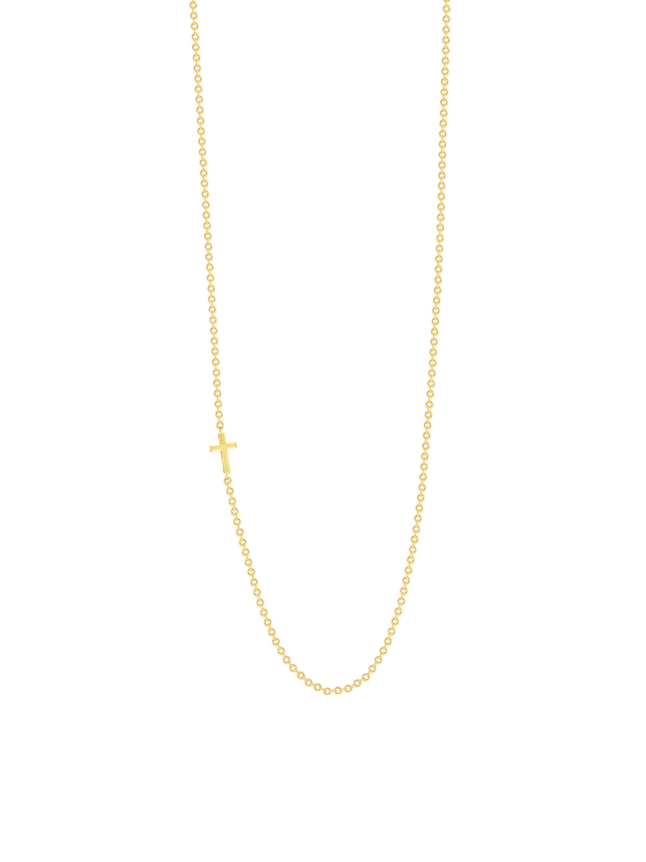 Blair Cross Necklace 14K