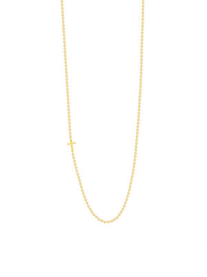 Blair Cross Necklace 14K