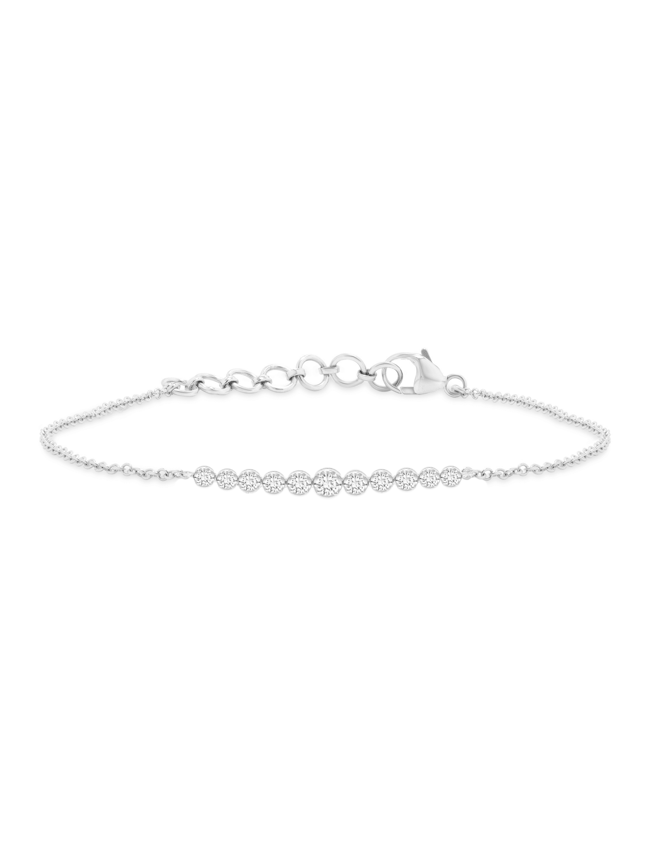 Cupcake Chasing Diamonds Bracelet 14K