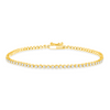 Cupcake Diamond Tennis Bracelet 14K