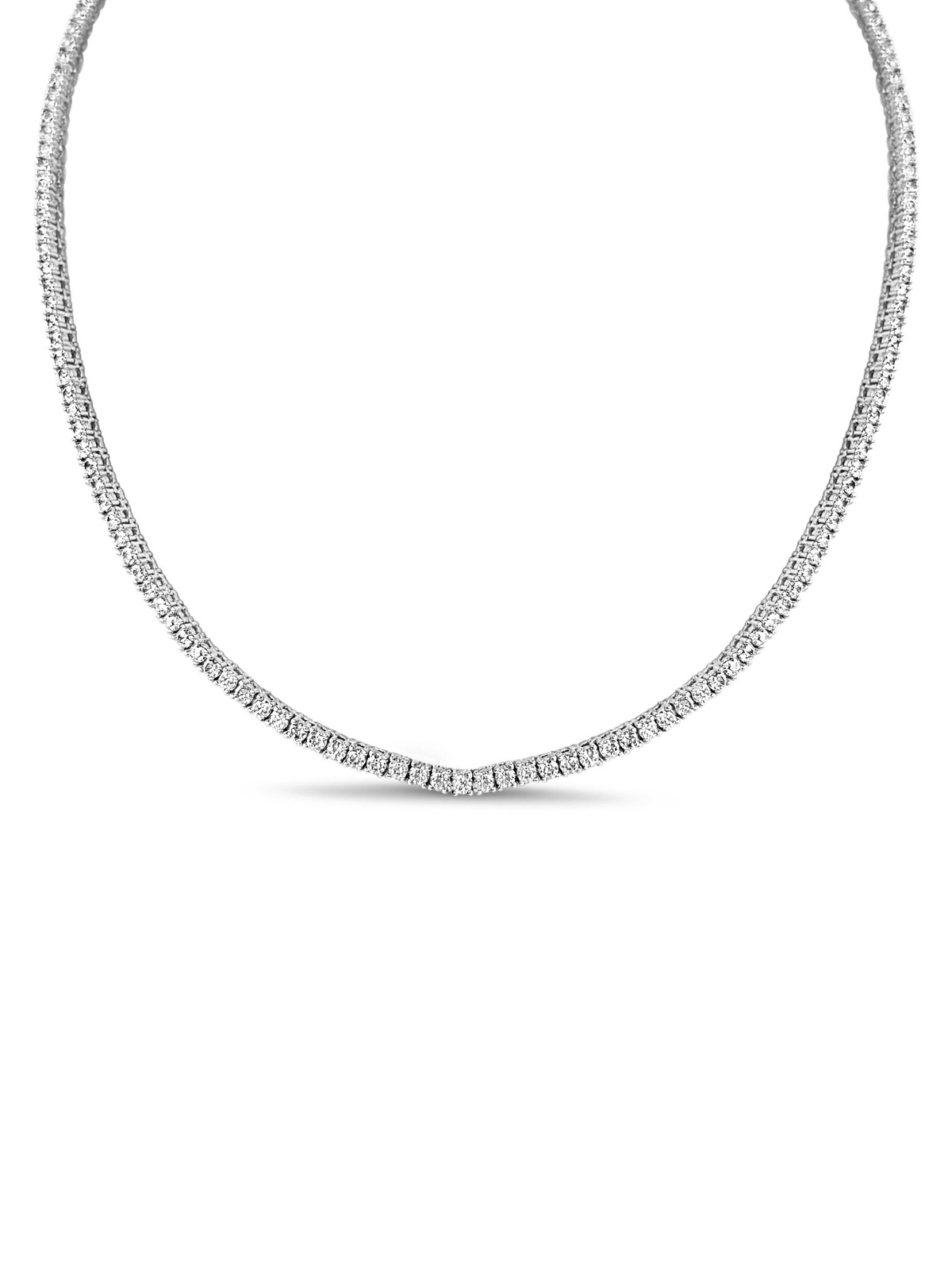 fake tennis necklace