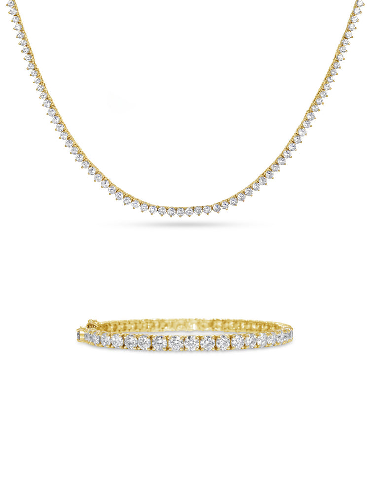 Shine Bright Necklace + Bracelet Set