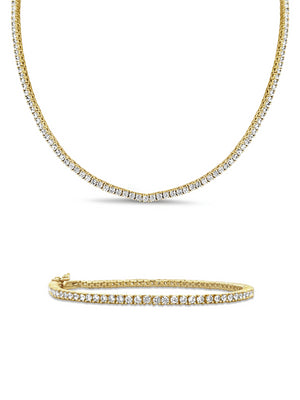 Sparkle Necklace + Bracelet Set