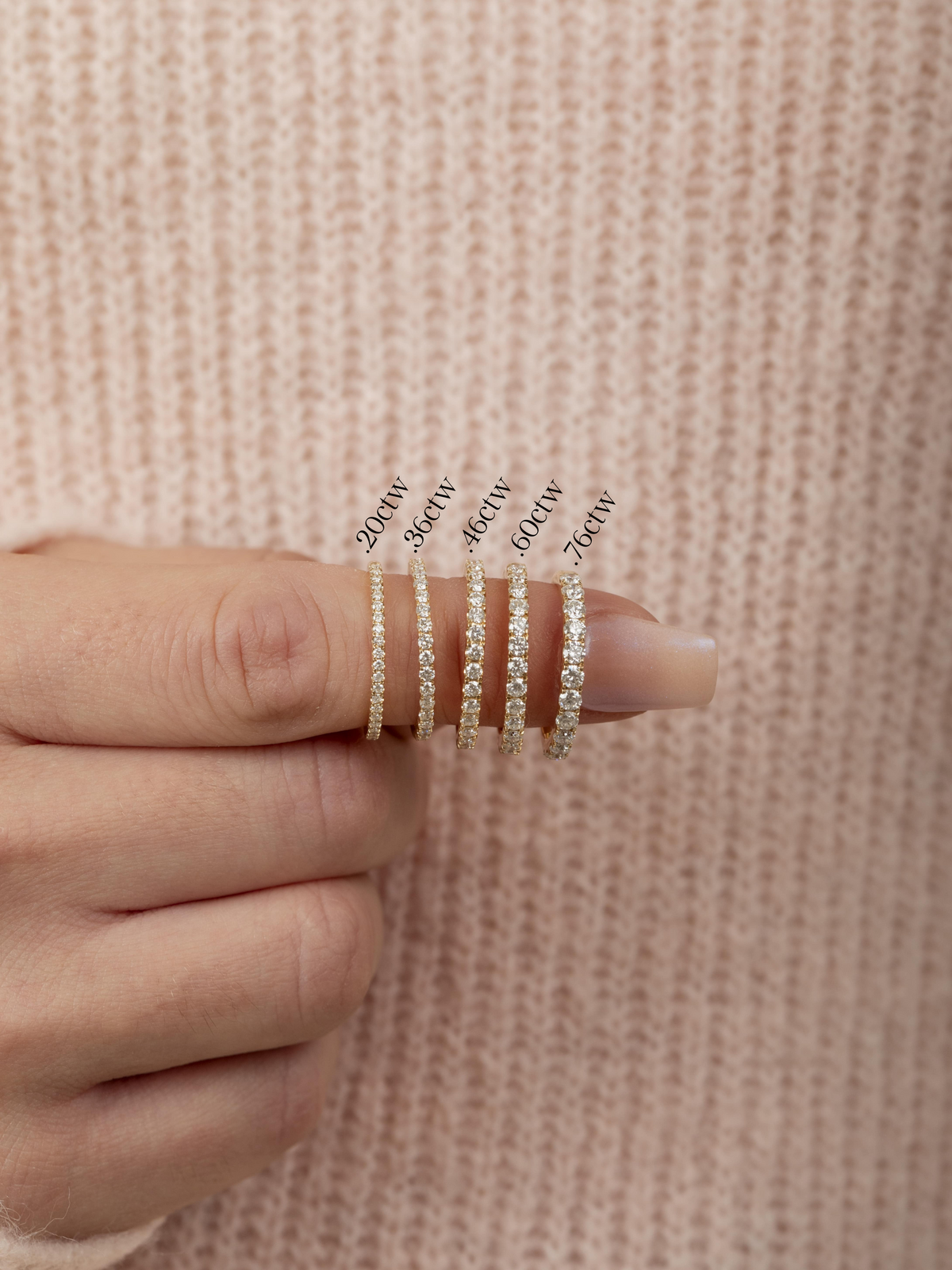 Signature Round Diamond Band (.36 ct. tw.) 14K