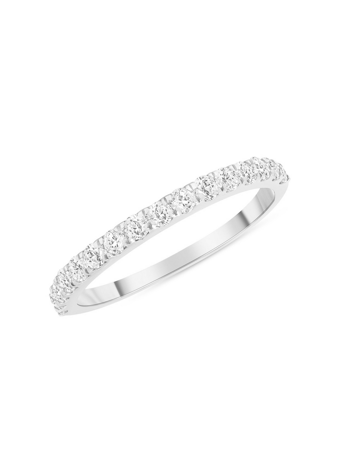Signature Round Diamond Band (.60 ct. tw.) 14K