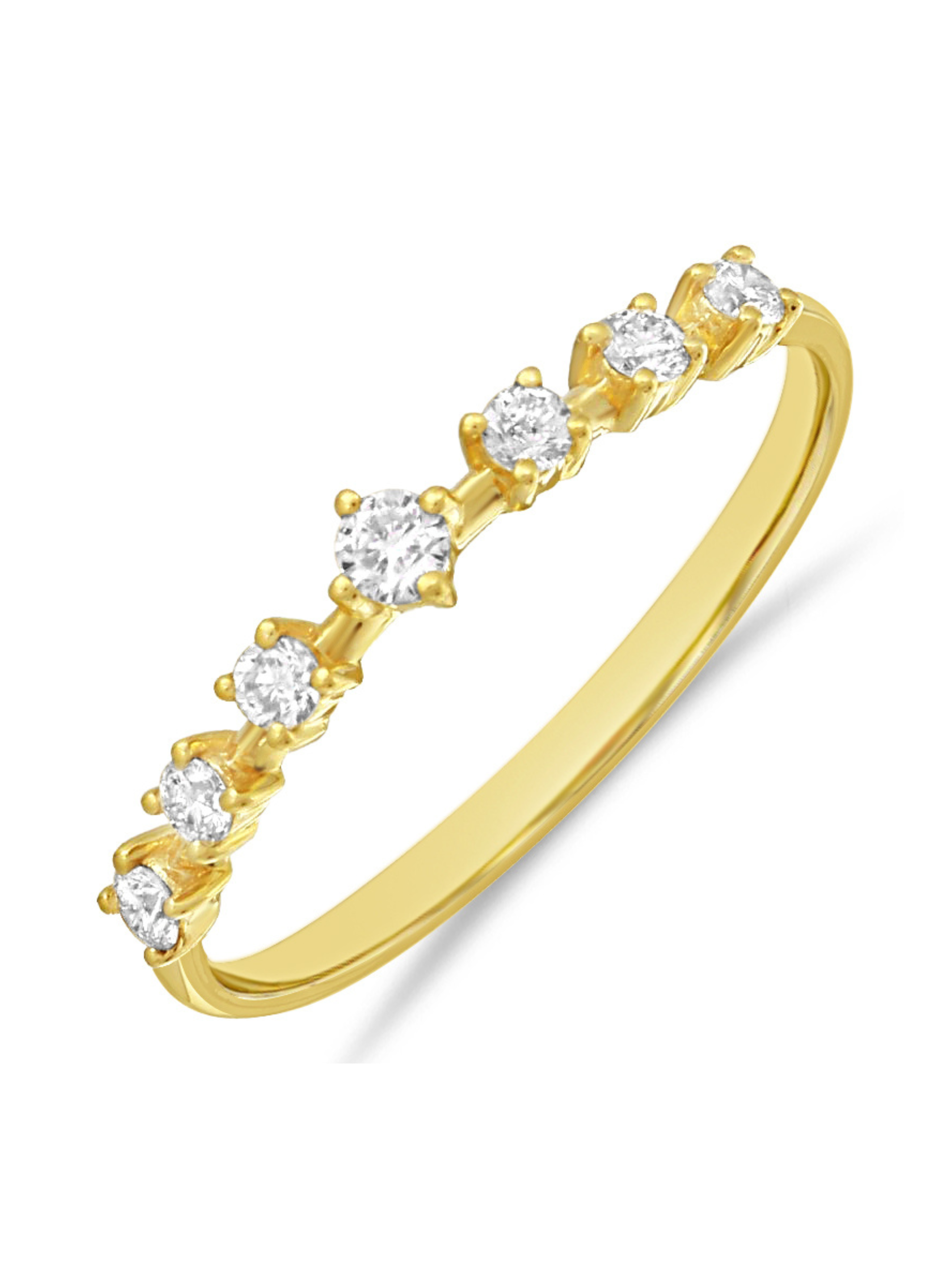 Dottie Diamond Ring 14K