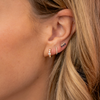 Cailyn Diamond Huggie Earrings 14K