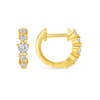 Cailyn Diamond Huggie Earrings 14K