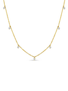 The Dot Layering Necklace - Diamond 14K
