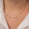 The Birthstone Necklace 14K
