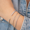 Lisa Single Link Bracelet 14K