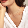 The Dot Layering Necklace - Diamond 14K