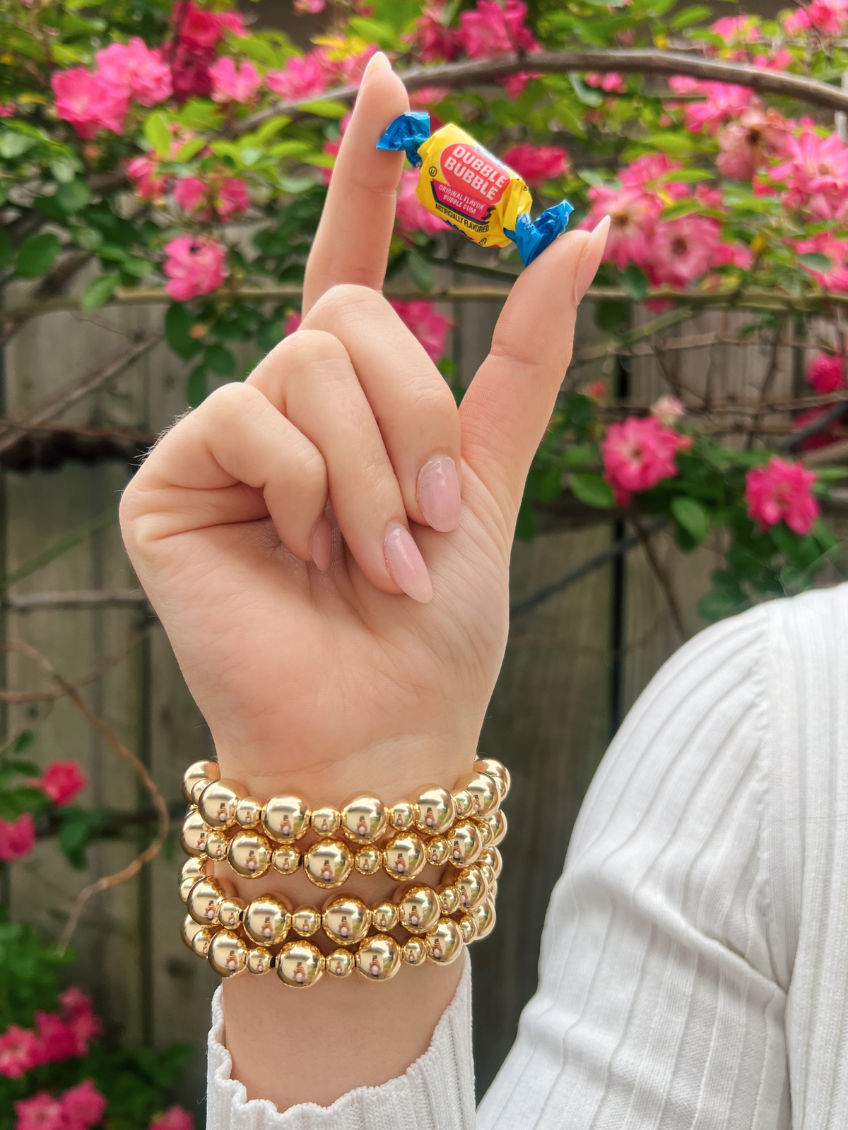 Double Bubble Stretch Bracelet