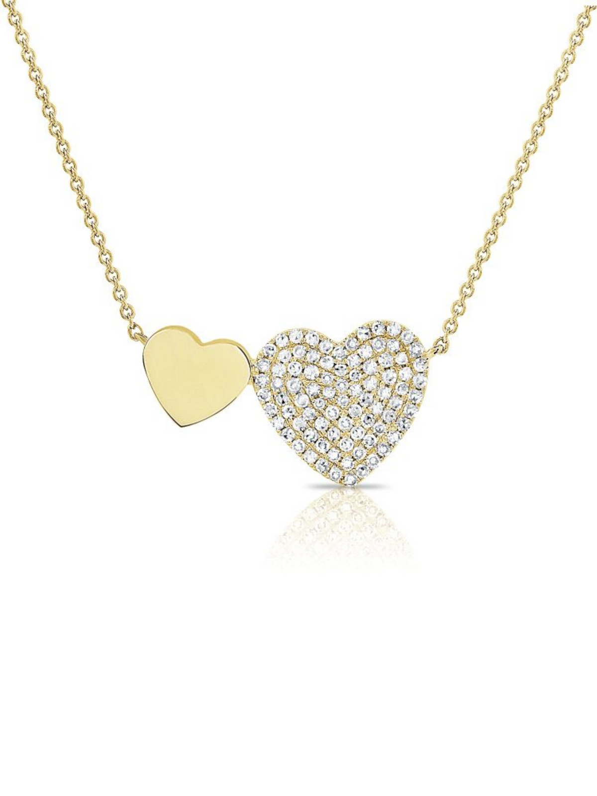 Kelsey Heart Necklace 14K