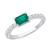 Merrick Emerald Ring 14K