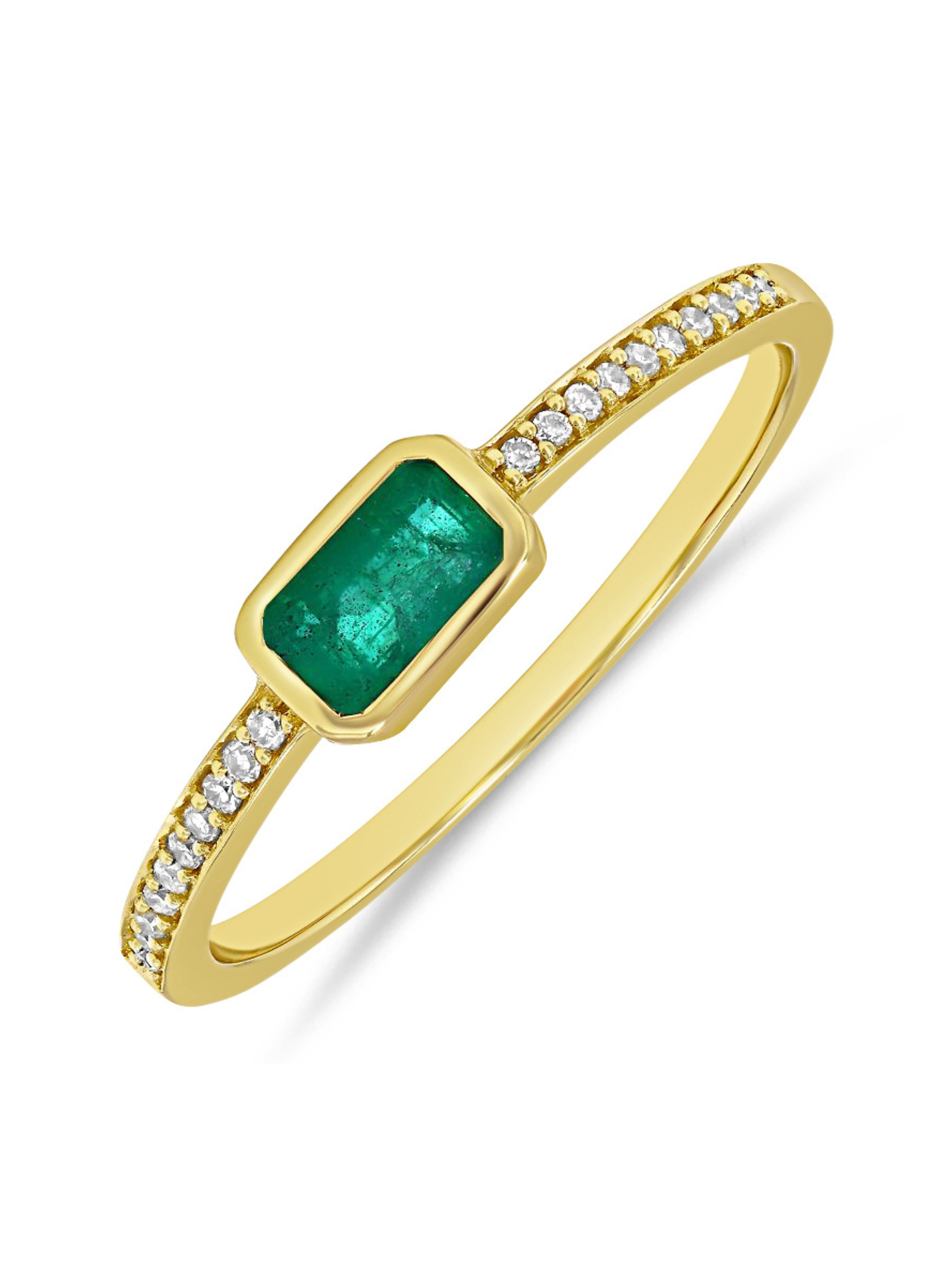 Madeline Ring - Emerald 14K