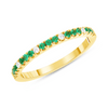 Prism Emerald Ring 14K