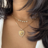 Chasing Hearts Necklace 14K
