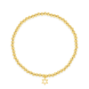 Kid Stretch Bracelet with Star of David Charm