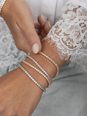 CZ Tennis Bracelet - Large