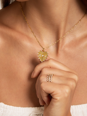 The Family Heart Pendant 14K