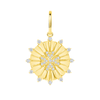 Flower Coin Charm 14K - LeMel