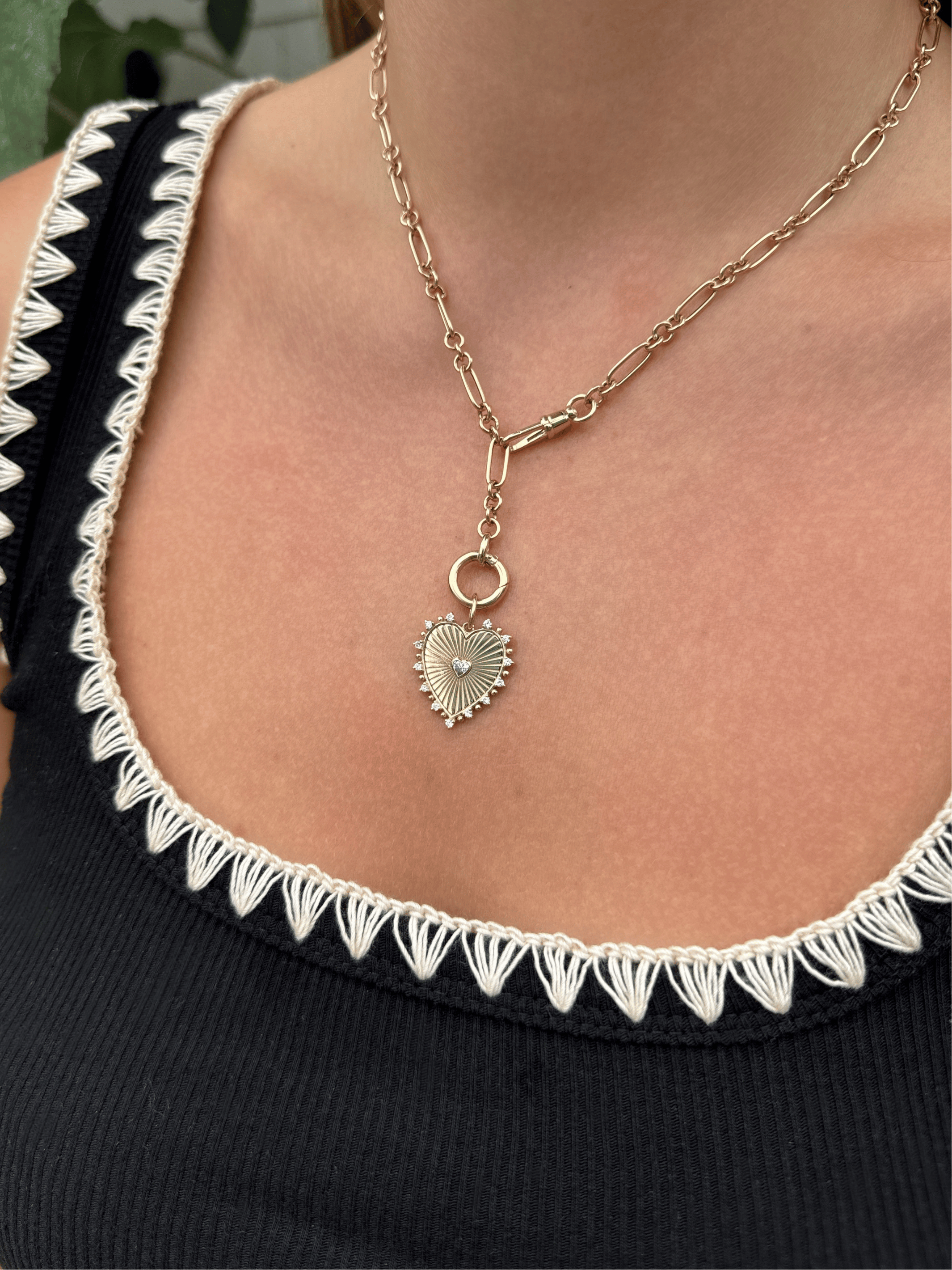 The Family Heart Pendant 14K