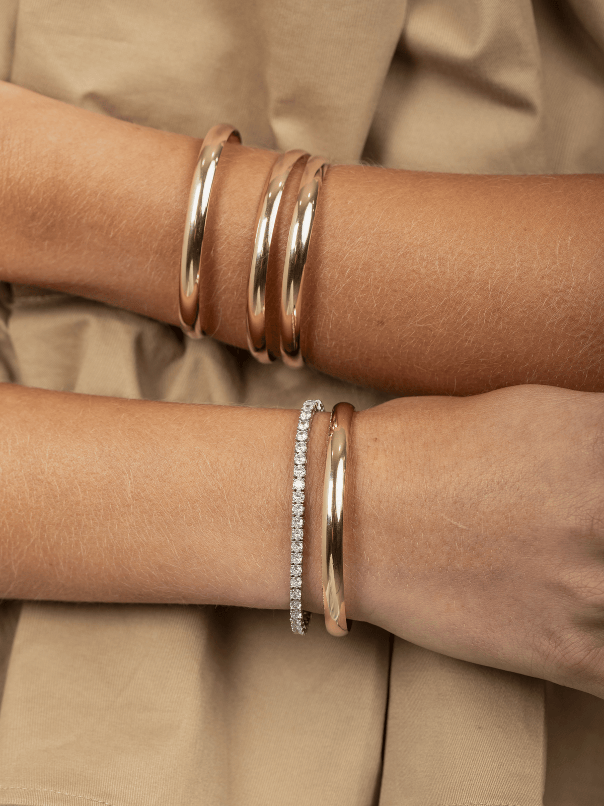 CZ Tennis Bracelet - Large