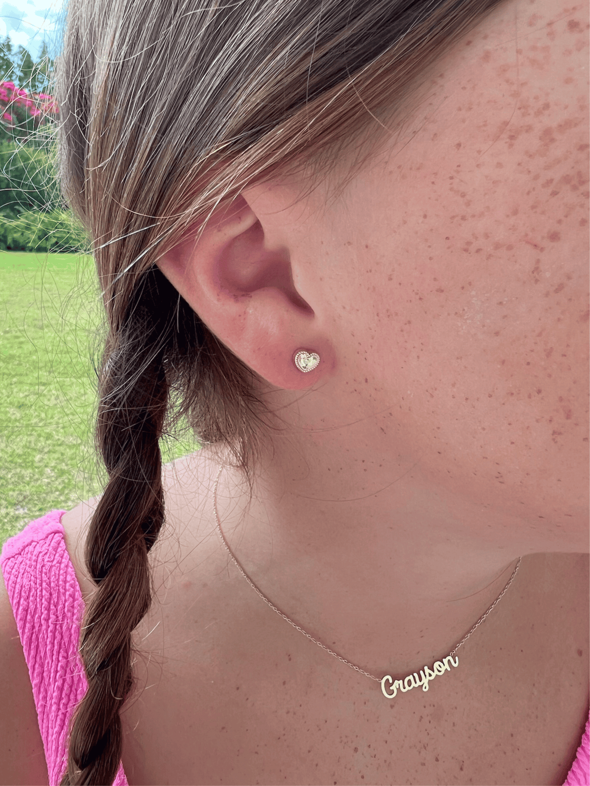 Kid Essential Heart Earring Set