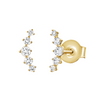 Kelly Climber Stud Earrings 14K