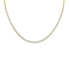 Diamond Tennis Necklace 14K - Halfway