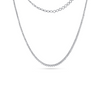 Graduated Diamond Tennis Necklace 14K - Halfway