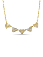 Chasing Hearts Necklace 14K
