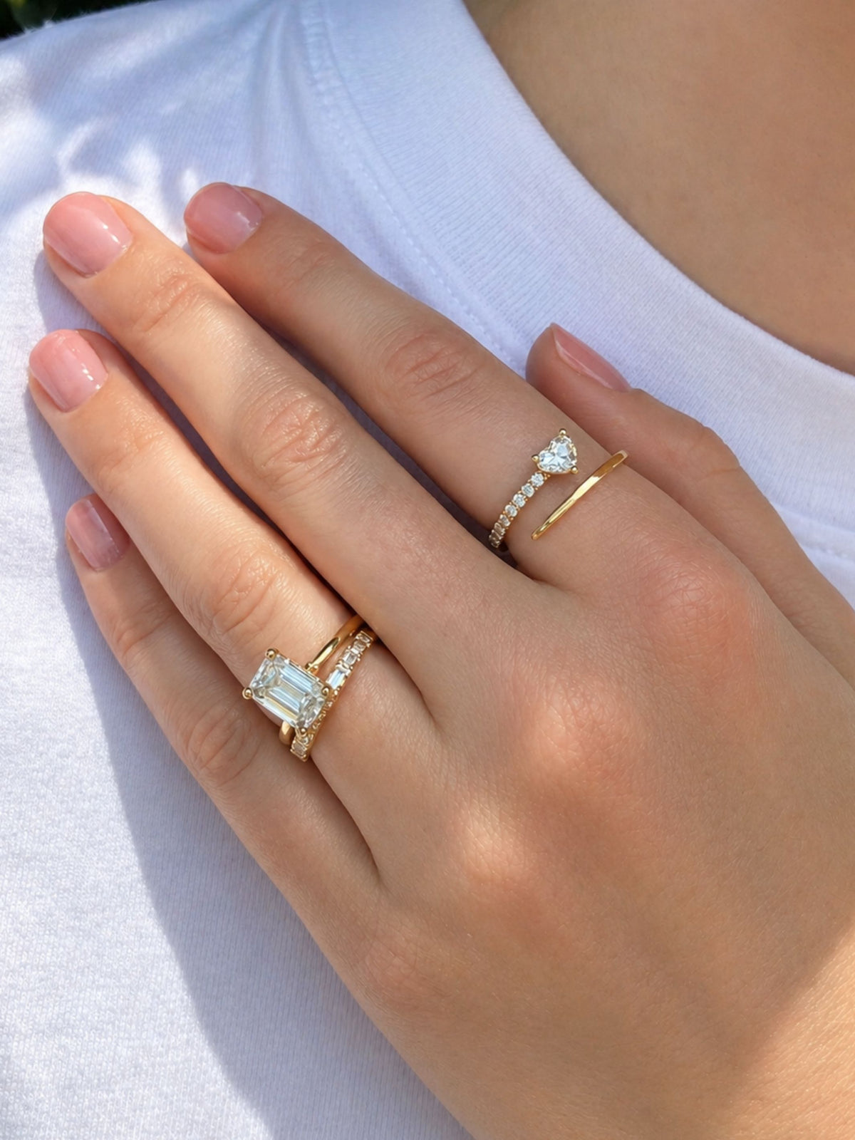 Wrapped in Love Ring 14K