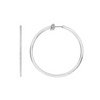 Inside Out Diamond Hoop Earrings 14K