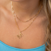 Goldie Initial Pendant Necklace