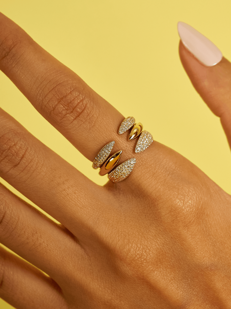 Claw diamond deals ring