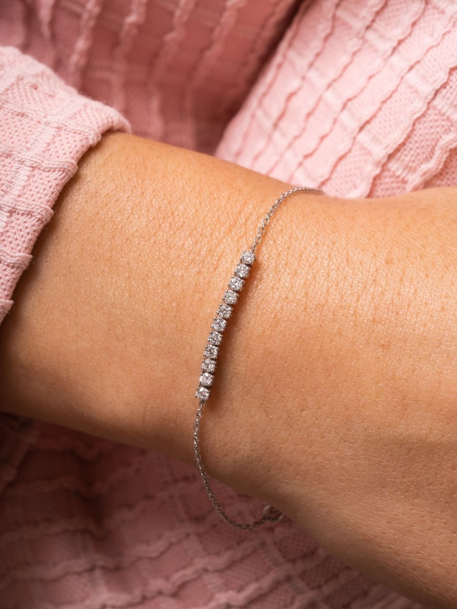 Kate Diamond Bracelet 14K - LeMel