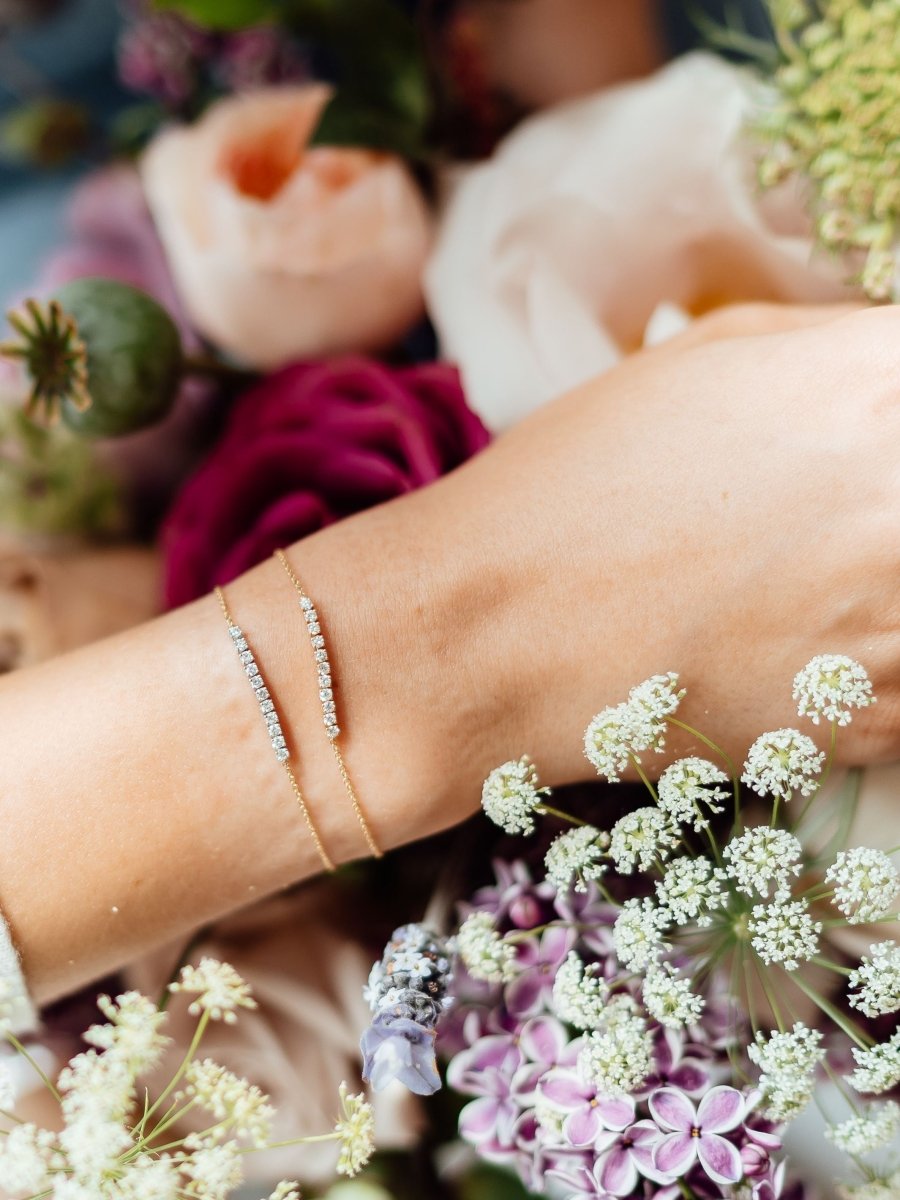 Kate Diamond Bracelet 14K - LeMel