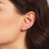 Constellation Lab Diamond Stud Earrings 14K