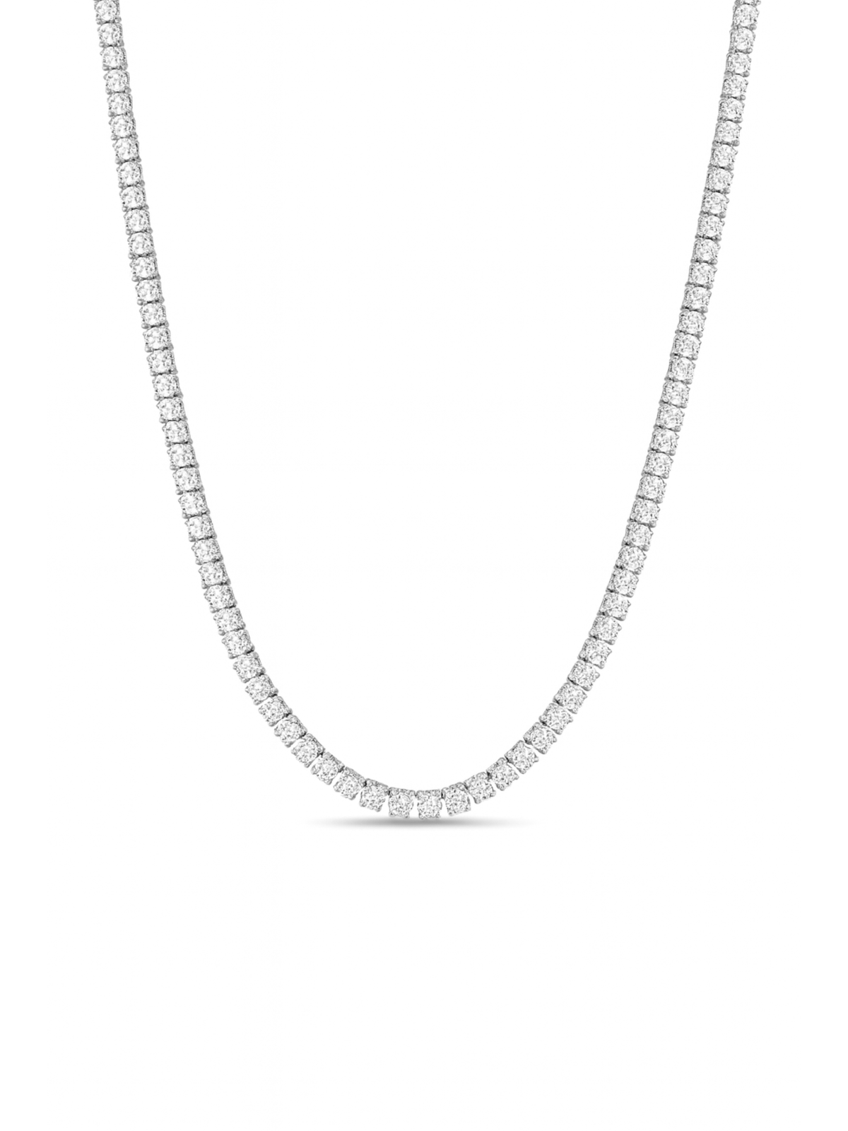 Diamond tennis necklace 