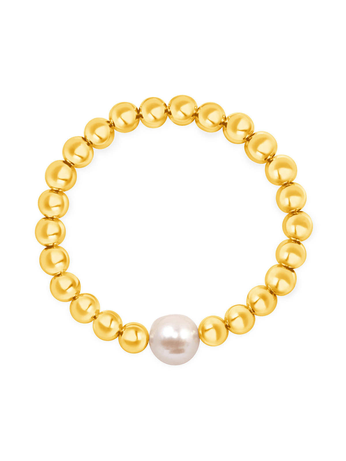 Sydney Pearl Stretch Bracelet - Large