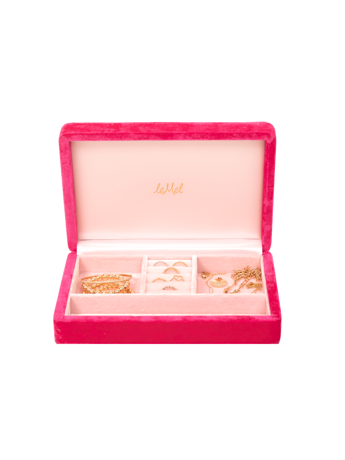 LeMel Velvet Jewelry Box
